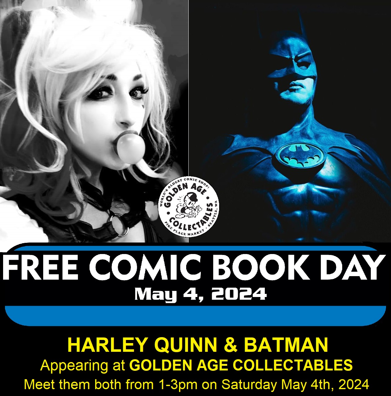 Free Comic Book Day at Golden Age Collectables, May 4th 2024