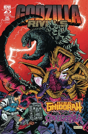 Godzilla Rivals King Ghidorah Vs Spacegodzilla #1