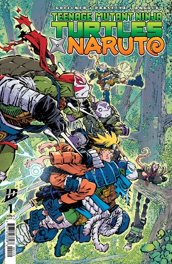 Teenage Mutant Ninja Turtles X Naruto #1 2nd Print